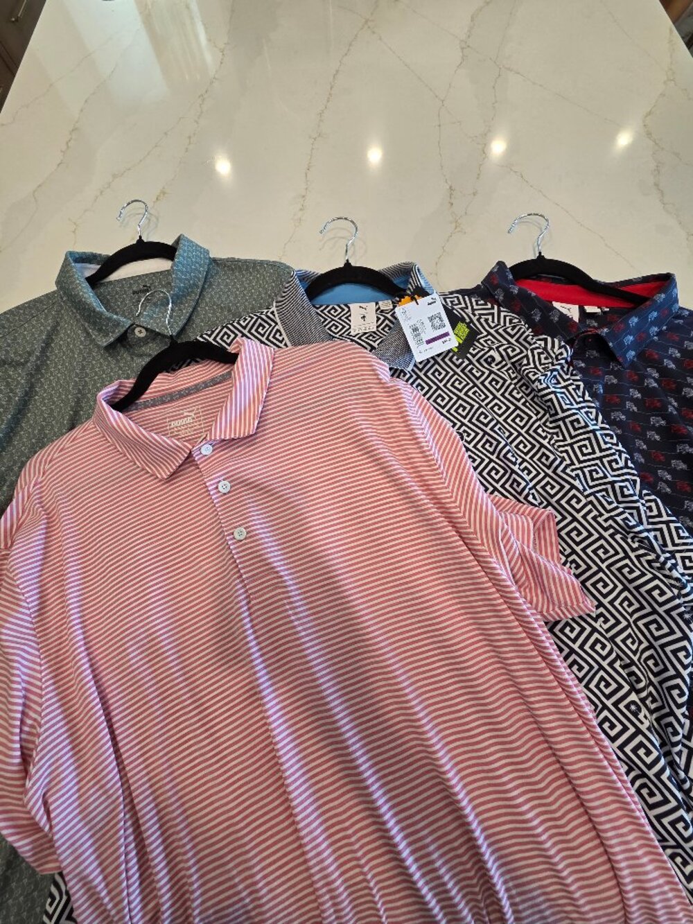 4 Puma Golf Polo Lot - Size XXL